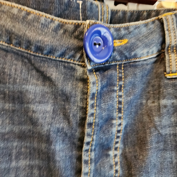 MAURIZIO MASSIMINO DARK WASH, MADE IN ITALY SIZE EU 42 STRAIGHT LEG - Picture 8 of 16